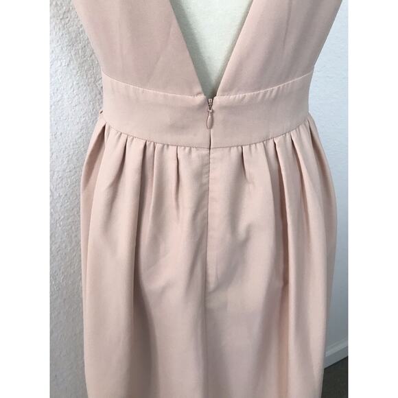 Jill by Jill Stuart Plunge Neck Gown Lined FLAW - Picture 11 of 13